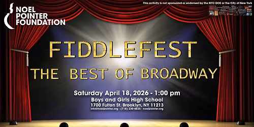 2026 FiddleFest: The Best of Broadway!