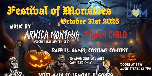 Festival of Monsters - Halloween with Arnica Montana