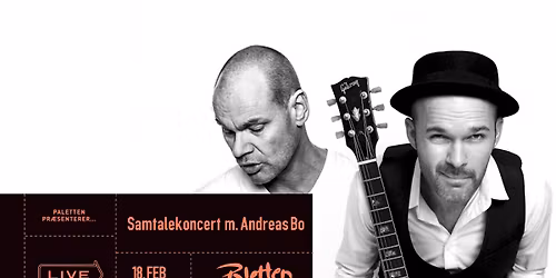 Intim Samtalekoncert med Andreas Bo