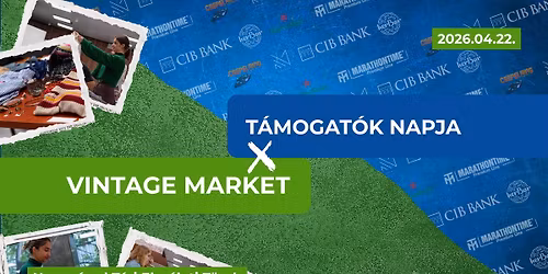 T\u00e1mogat\u00f3k napja x Vintage Market