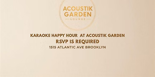 Karaoke Happy Hour