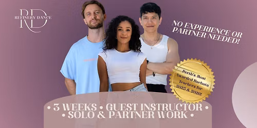 June Bachata Classes | Bachata Sensual and Traditional Bachata | Beginners Welcome | West Perth