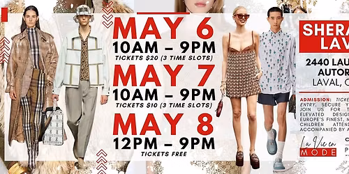 La Vie en Mode - Montreal Designer Pop Up Sale 