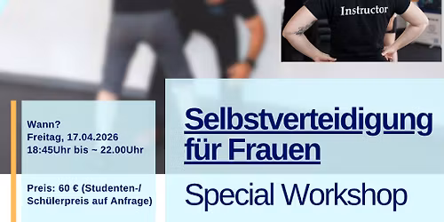 Female Special Workshop - Selbstverteidigung Ladies Only! 