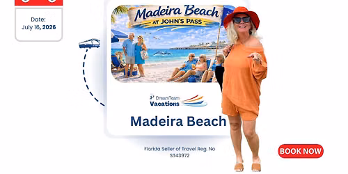 Madeira Beach Day Trip \ud83c\udfd6\ufe0f | Departing from The Villages\u00ae