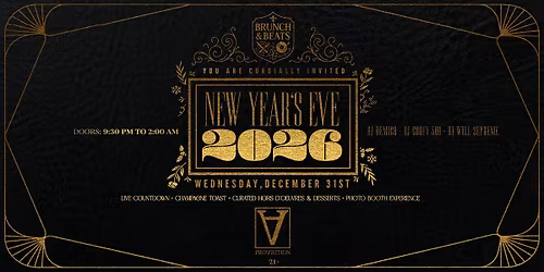 Brunch & Beats: NYE 2026 at Proabition Riverside (R&B \u2022 Hip Hop \u2022 Afrobeat)