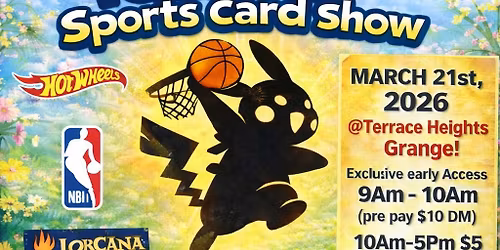 Pokemon & Sportscard show Yakima Terrace Heights