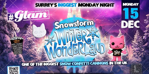 \ud83d\ude3b Glam at Labyrinth \u2744\ufe0f WINTER WONDERLAND! \u2603\ufe0f Surrey's Biggest Monday Night! \ud83e\udd29