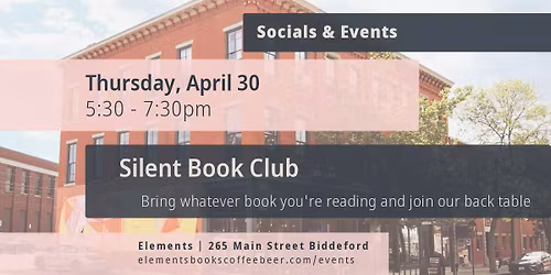 Silent Book Club Biddeford