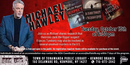 Jack the Ripper Expert Michael Hawley