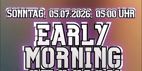 EarlyMorningSession_SimplyTechno @ 7erClub Mannheims