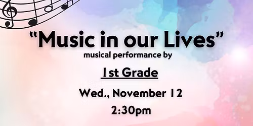 1st Grade Music Performance