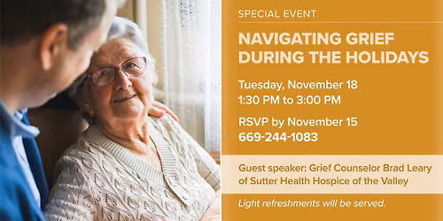Special Presentation: Navigating Grief During the Holidays