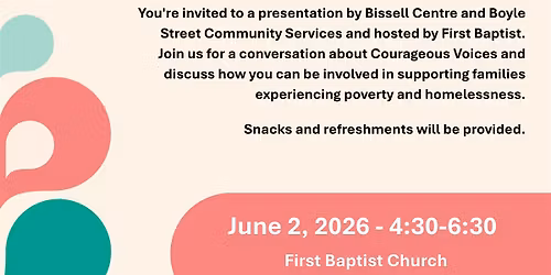 Courageous Voices Community Conversation
