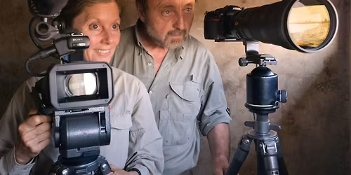 Frans Lanting and Christine Eckstrom at Kauffman Center for the Performing Arts - Muriel Kauffman Theatre