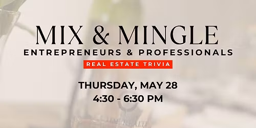 Mix & Mingle hosted by Rachel Crabtree, REALTOR\u00ae