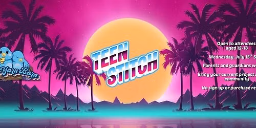 Bev's July Teen Stitch