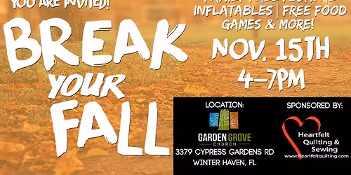 Break Your Fall Festival