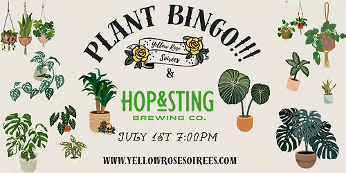 Plant Bingo at Hop & Sting!
