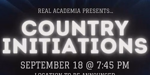 Country Initiations