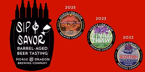 Sip & Savor:  Barrel-aged Beer Tasting