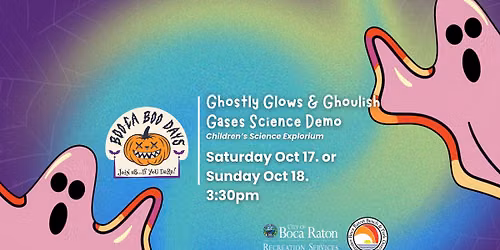 NEW! Ghostly Glows and Ghoulish Gases - Science Demo