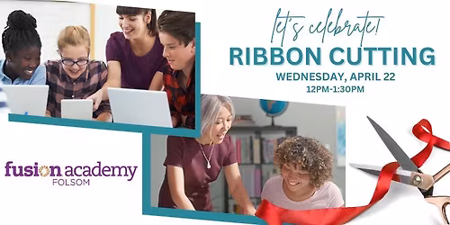 Ribbon Cutting for Fusion Academy