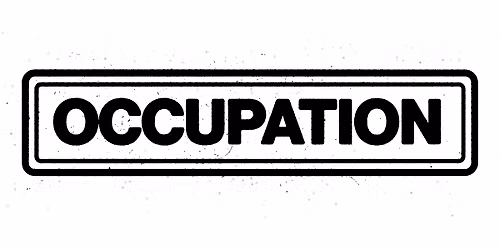 OCCUPATION: Meganne George Short Play Festival: Program A