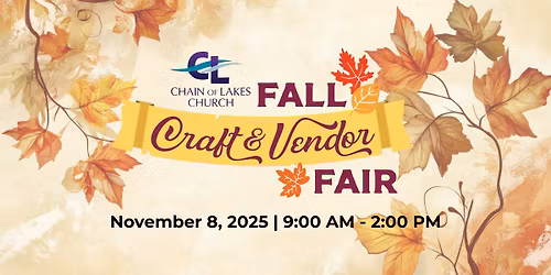 Chain of Lakes Church Fall Craft & Vendor Fair