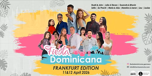 Fiesta Dominicana Frankfurt Edition - 11 & 12 April 2026