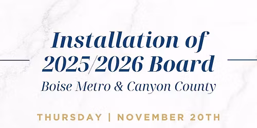 Installation of 2025-2026 WCR Boise Metro & Canyon County Boards 