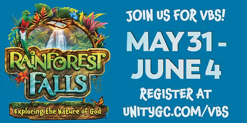 Rainforest Falls VBS at Unity