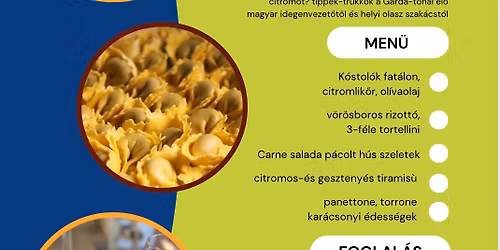 Gasztron\u00f3miai utaz\u00e1s a Garda-t\u00f3n\u00e0l
