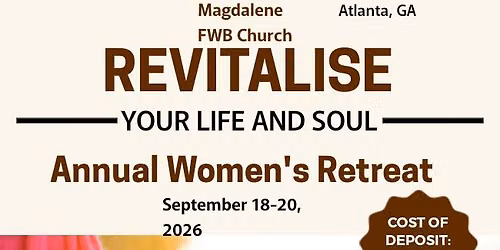 2026 Annual Women's Retreat ATLANTA 