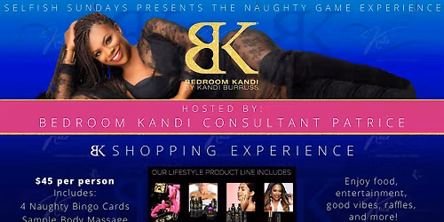 Selfish Sundays Presents.. The Naughty Game Experience