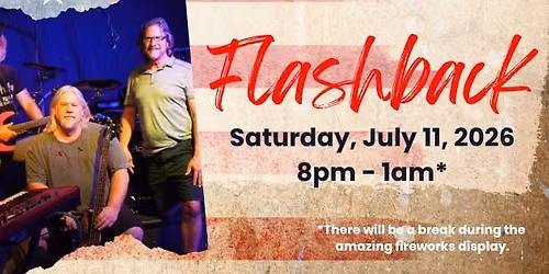 \ud83c\udfb8 Wa Du Shuda Days Saturday Night Headliner: Flashback! \ud83c\udfb8