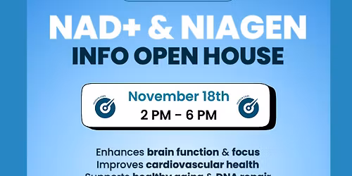 NAD+ & NR Information Open House at Restore Stamford