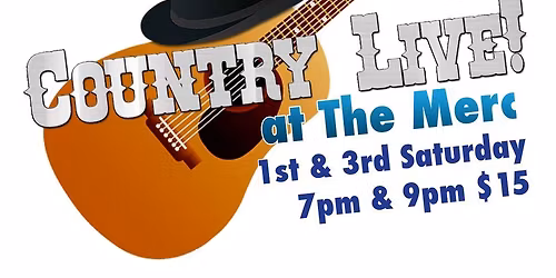COUNTRY LIVE! AT THE MERC