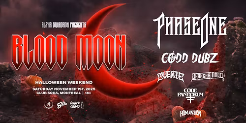 Blood Moon 2025 @ Club Soda | Nov 1