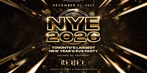 NYE 2026 inside REBEL