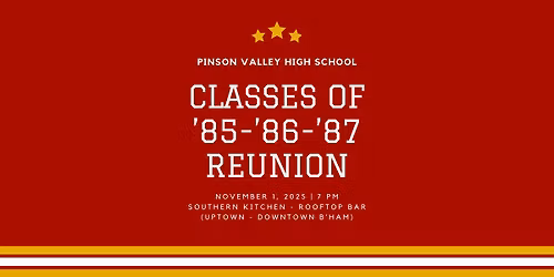 PVHS Classes of '85-'86-'87 Reunion