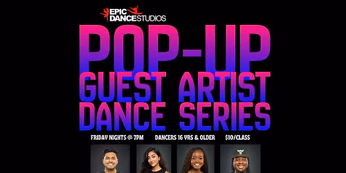 Epic Pop-up Guest Artist Series