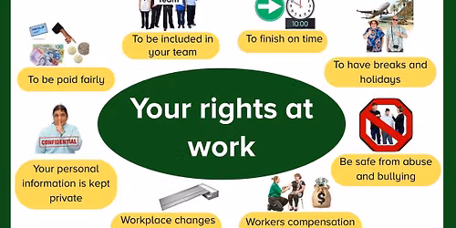 Your Rights at Work - free workshop for adults with intellectual disability