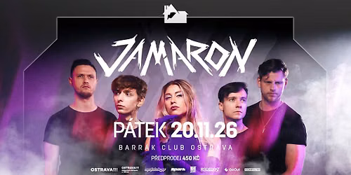 JAMARON - N\u011aCO Z\u016eSTANE TOUR \/ Ostrava