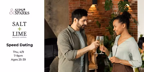 Speed Dating Ages 25-39 in West Hartford, CT at Salt + Lime