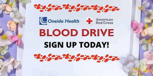 Blood Drive at Oneida Health