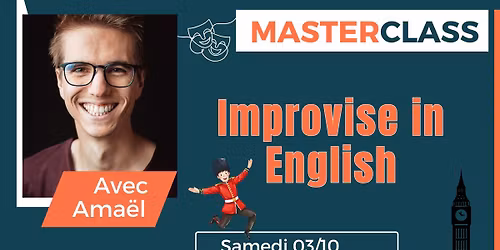 MasterClass - Improvise in English - Li\u00e8ge - 03.10.2026