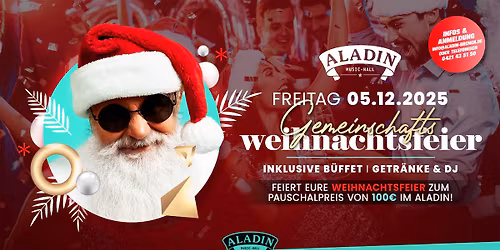 Aladin-Gemeinschafts-Weihnachtsfeier