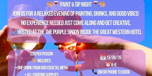 Purplespoon Sip & Paint