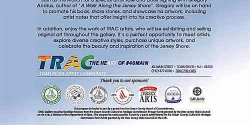 Art, Stories & the Jersey Shore with Gregory Andrus